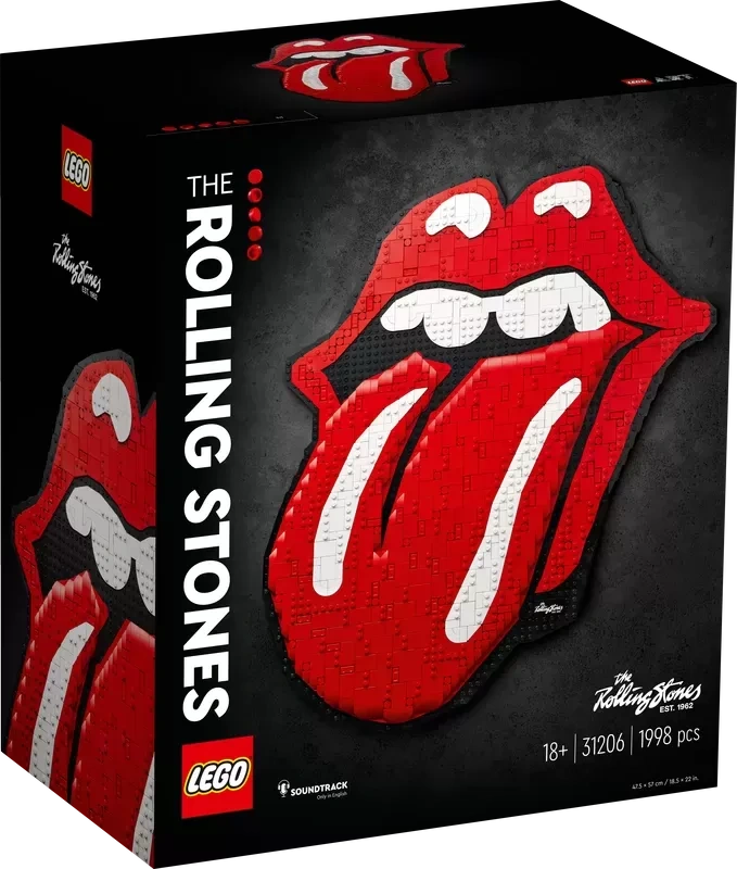 LEGO 31206 LEGO ART THE ROLLING STONES - Factory Outlet