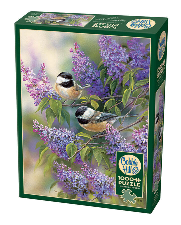 Chickadees and Lilacs | 1000 Piece - zzmoonioi04