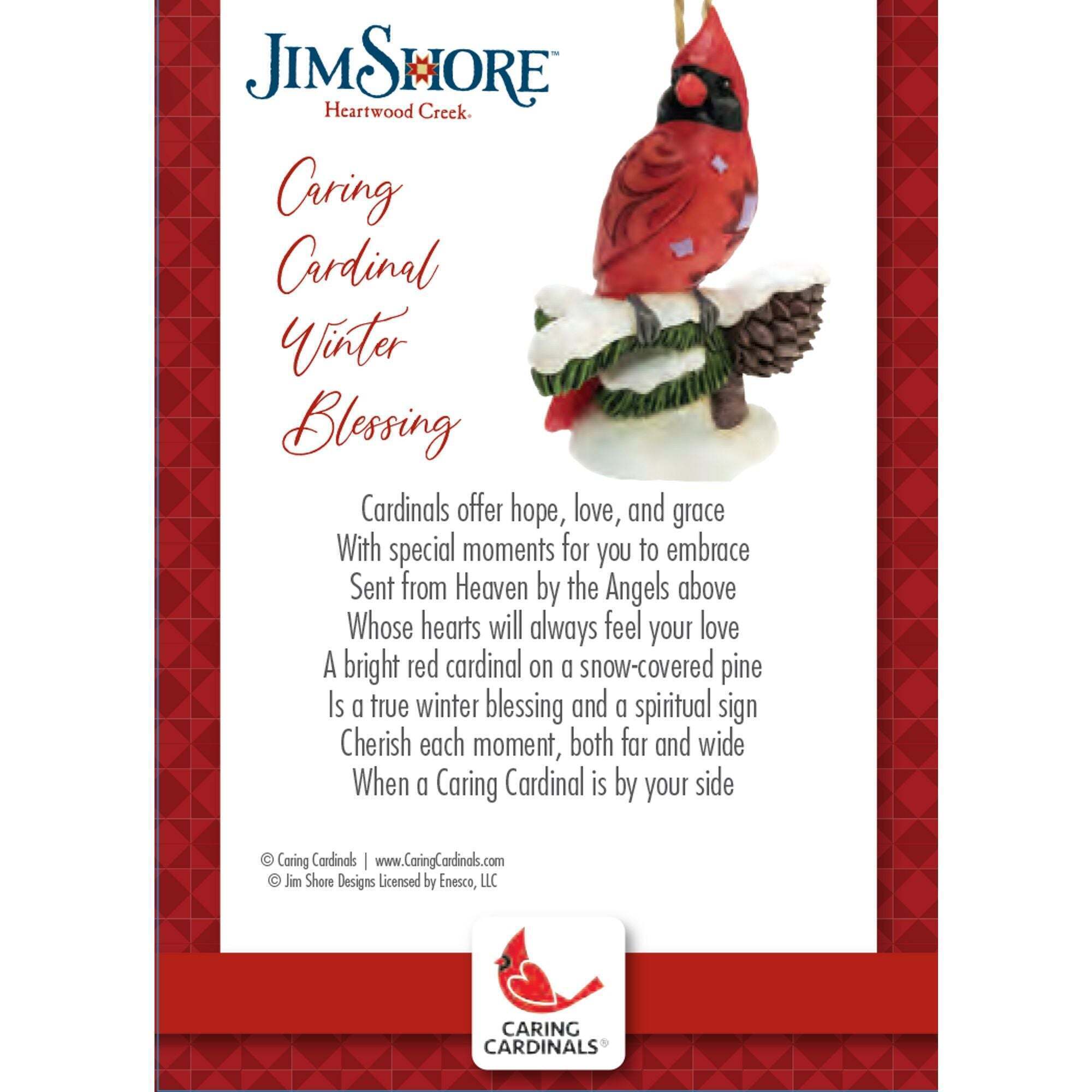 Caring Cardinals Winter Bless