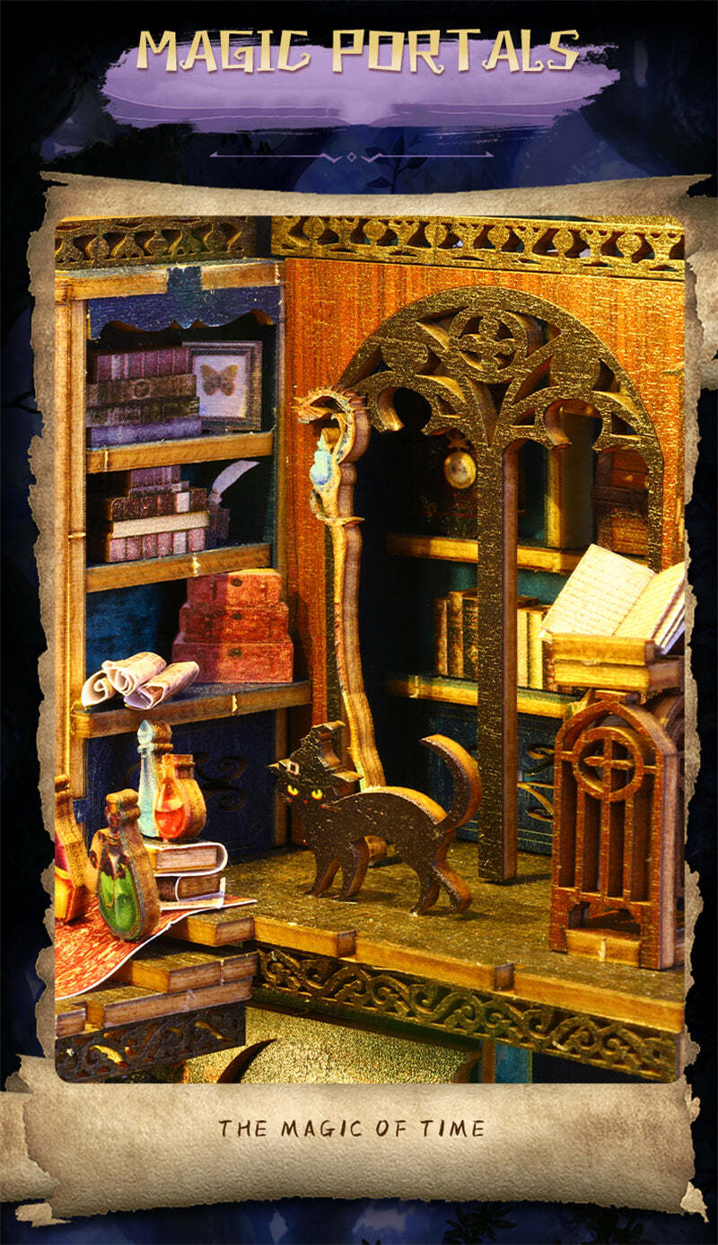 Magic Market DIY Book Nook Kit-BOOK NOOK WORLD