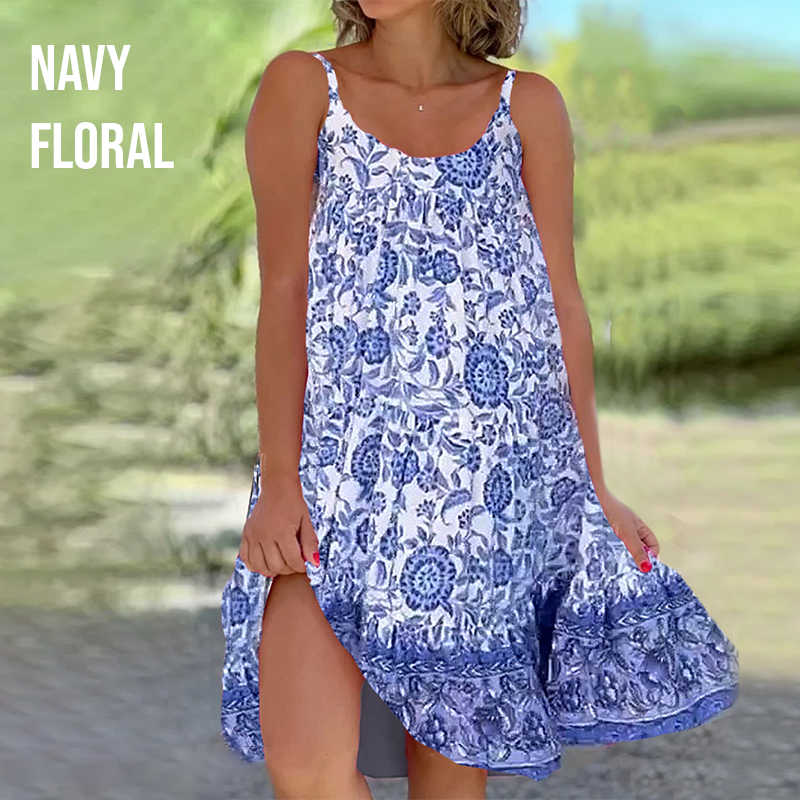 🔥Last Day Crazy Sale🔥Floral Printed Camisole Dress