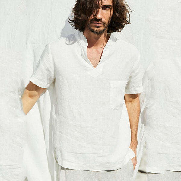 Spanish Linen T Shirts Hineres