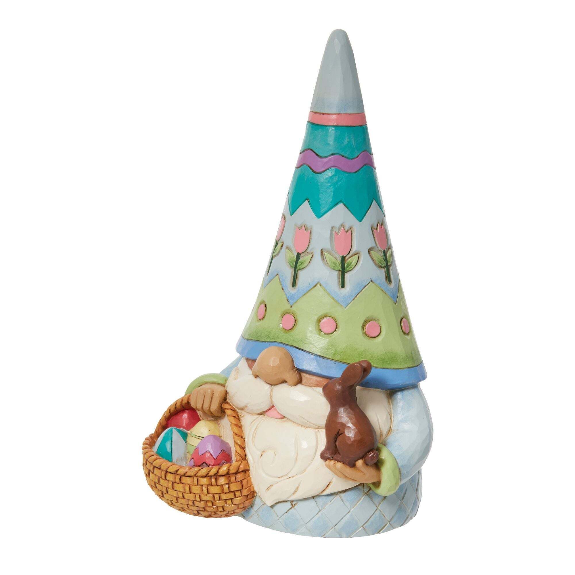 Easter Gnome with Basket of Eg