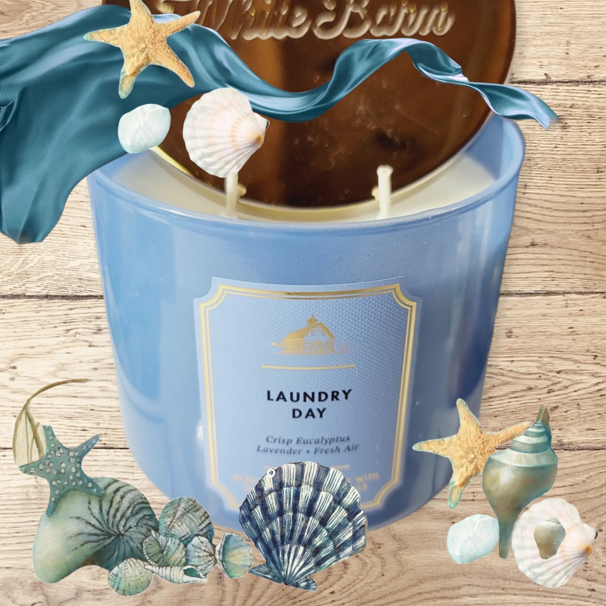 Laundry day 3 Wick Candle 2022