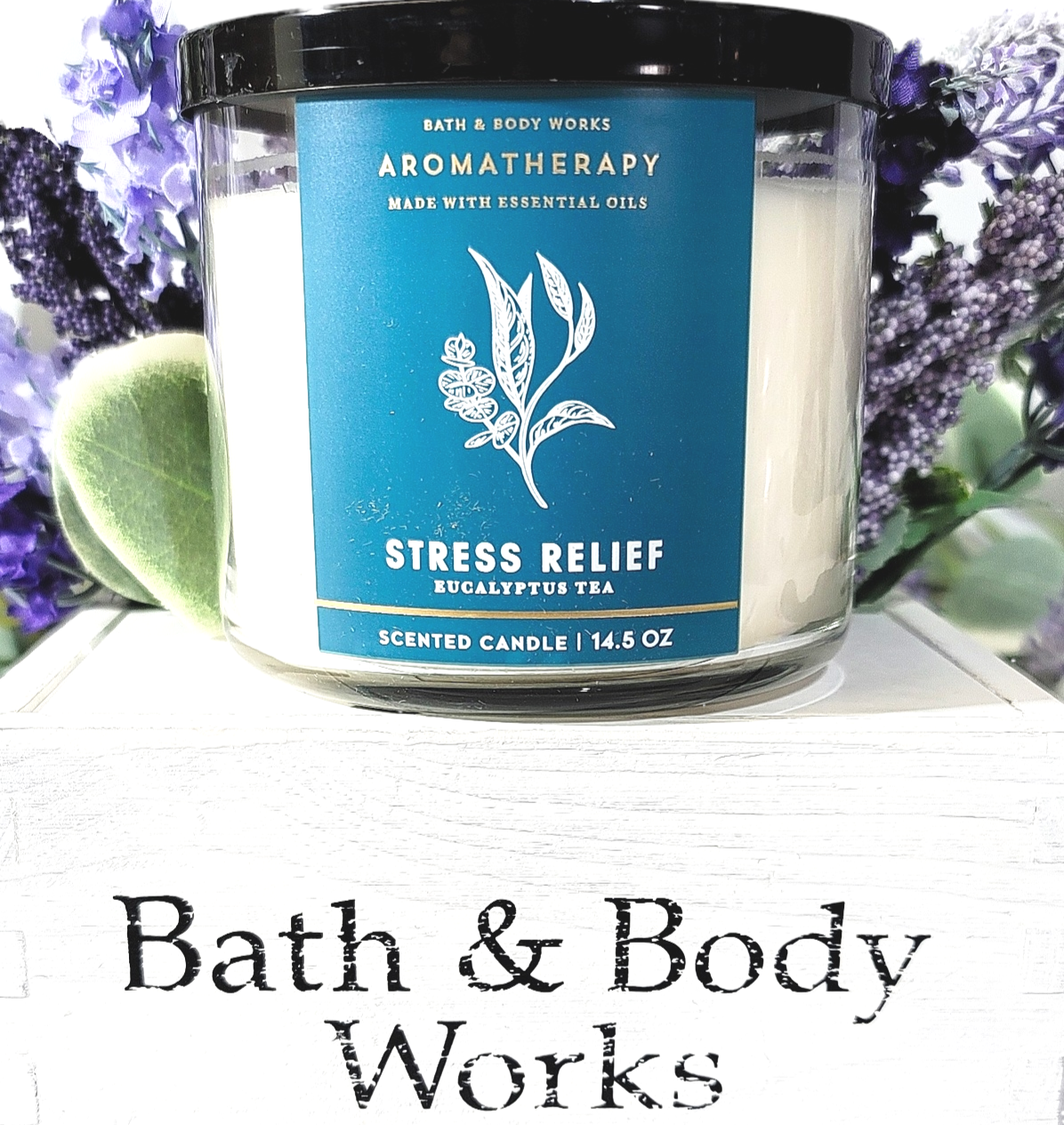 Eucalyptus Tea 3 Wick Candle Stress Relief Online Outlet Store