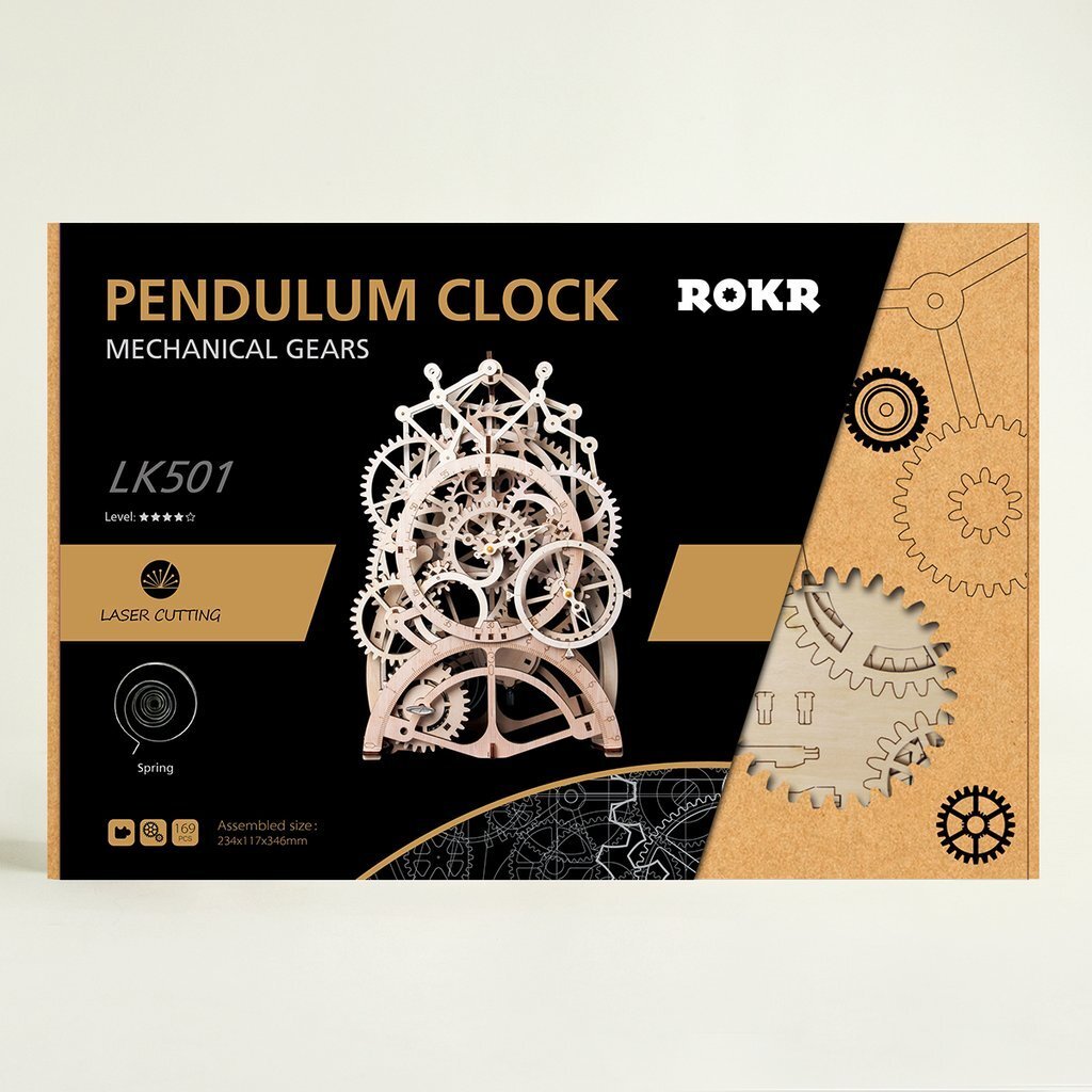 Pendulum Clock 3D Puzzle